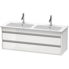 Тумба белый глянец 127 см Duravit Ketho KT643202222