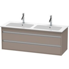 Тумба базальт матовый 127 см Duravit Ketho KT643204343