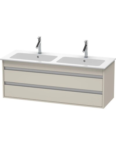 Тумба тауп матовый 127 см Duravit Ketho KT643209191