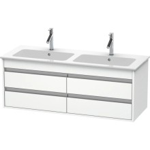 Тумба белый матовый 127 см Duravit Ketho KT643301818