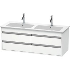 Тумба белый матовый 127 см Duravit Ketho KT643301818