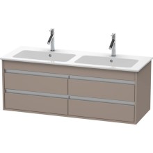 Тумба базальт матовый 127 см Duravit Ketho KT643304343