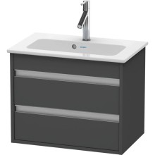 Тумба графит матовый 60 см Duravit Ketho KT645204949