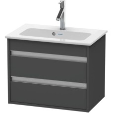 Тумба графит матовый 60 см Duravit Ketho KT645204949