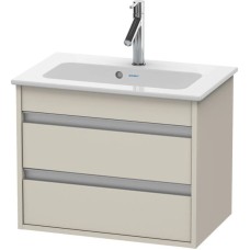 Тумба тауп матовый 60 см Duravit Ketho KT645209191