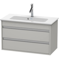 Тумба бетонно-серый матовый 80 см Duravit Ketho KT645300707