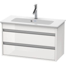 Тумба белый глянец 80 см Duravit Ketho KT645302222