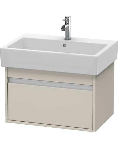 Тумба тауп матовый 65 см Duravit Ketho KT668409191