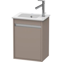 Тумба базальт матовый 40 см Duravit Ketho KT6417L4343