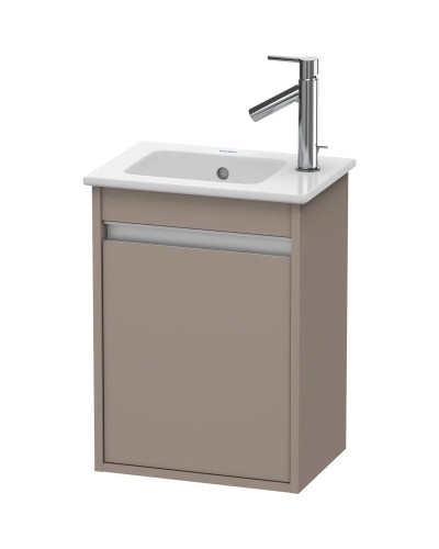 Тумба базальт матовый 40 см Duravit Ketho KT6417L4343