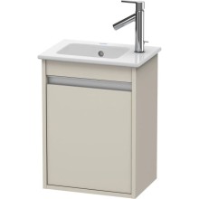 Тумба тауп матовый 40 см Duravit Ketho KT6417L9191