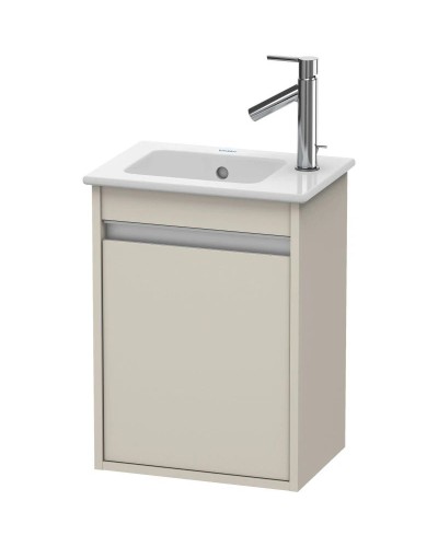 Тумба тауп матовый 40 см Duravit Ketho KT6417L9191