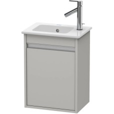 Тумба бетонно-серый матовый 40 см Duravit Ketho KT6417R0707