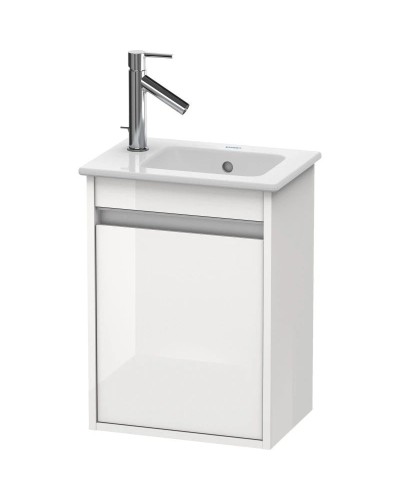 Тумба белый глянец 40 см Duravit Ketho KT6417R2222