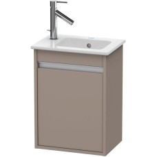 Тумба базальт матовый 40 см Duravit Ketho KT6417R4343