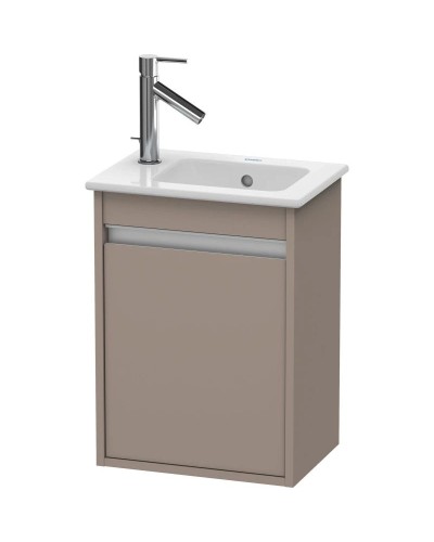Тумба базальт матовый 40 см Duravit Ketho KT6417R4343