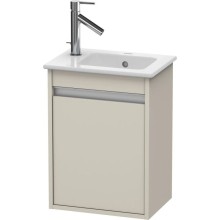 Тумба тауп матовый 40 см Duravit Ketho KT6417R9191