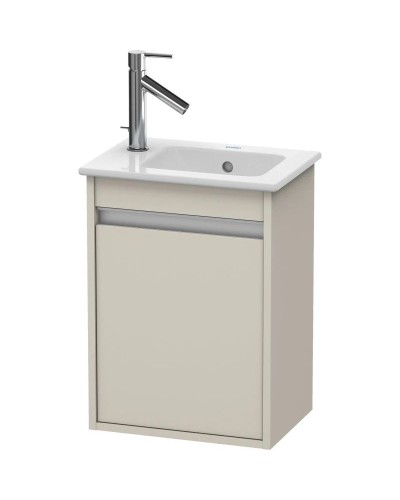 Тумба тауп матовый 40 см Duravit Ketho KT6417R9191