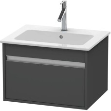 Тумба графит матовый 60 см Duravit Ketho KT641804949