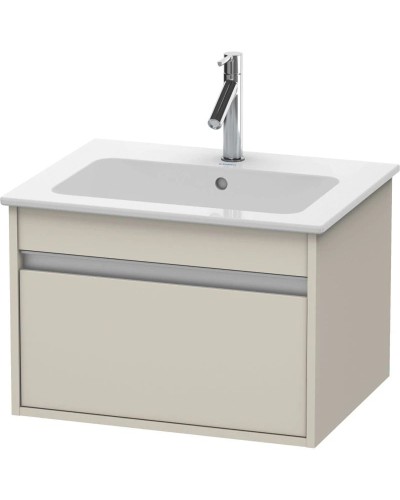 Тумба тауп матовый 60 см Duravit Ketho KT641809191