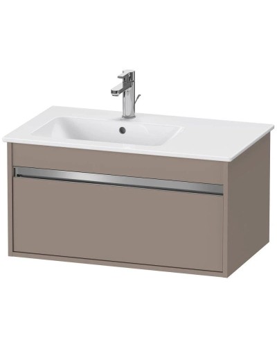 Тумба базальт матовый 80 см Duravit Ketho KT641904343