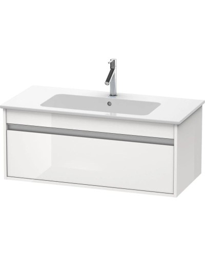 Тумба белый глянец 100 см Duravit Ketho KT642002222