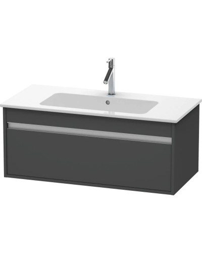 Тумба графит матовый 100 см Duravit Ketho KT642004949