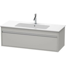 Тумба бетонно-серый матовый 120 см Duravit Ketho KT642100707