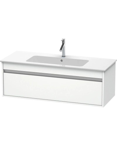 Тумба белый матовый 120 см Duravit Ketho KT642101818