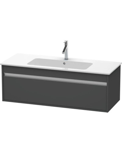 Тумба графит матовый 120 см Duravit Ketho KT642104949
