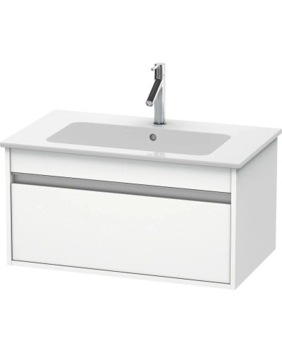 Тумба белый матовый 80 см Duravit Ketho KT641901818