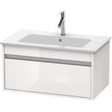 Тумба белый глянец 80 см Duravit Ketho KT641902222