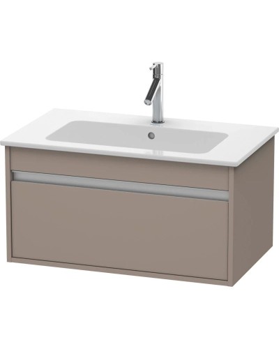 Тумба базальт матовый 80 см Duravit Ketho KT641904343