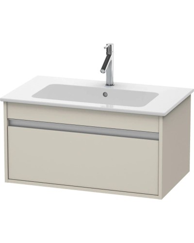 Тумба тауп матовый 80 см Duravit Ketho KT641909191