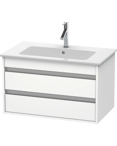 Тумба белый матовый 80 см Duravit Ketho KT642901818
