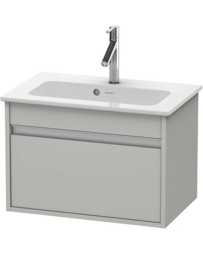 Тумба бетонно-серый матовый 60 см Duravit Ketho KT642200707