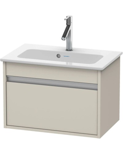 Тумба тауп матовый 60 см Duravit Ketho KT642209191