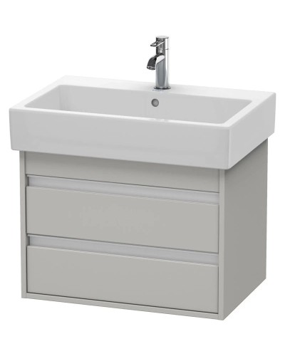 Тумба базальт матовый 65 см Duravit Ketho KT662400707