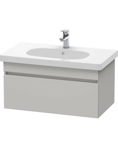 Тумба бетонно-серый матовый 80 см Duravit DuraStyle DS638400707