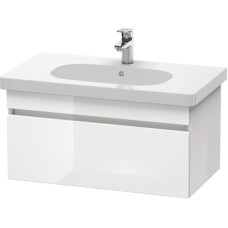 Тумба белый глянец 80 см Duravit DuraStyle DS638402222
