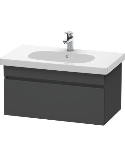 Тумба графит матовый 80 см Duravit DuraStyle DS638404949