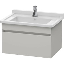 Тумба бетонно-серый матовый 65 см Duravit DuraStyle DS638700707