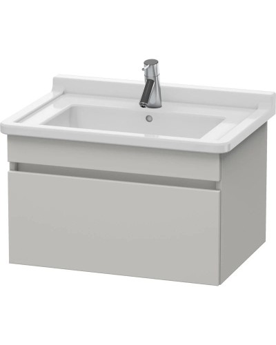 Тумба бетонно-серый матовый 65 см Duravit DuraStyle DS638700707