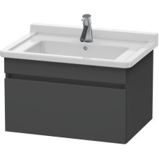 Тумба графит матовый 65 см Duravit DuraStyle DS638704949