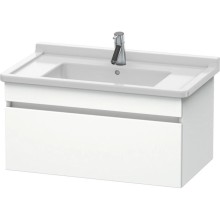 Тумба белый матовый 80 см Duravit DuraStyle DS638801818