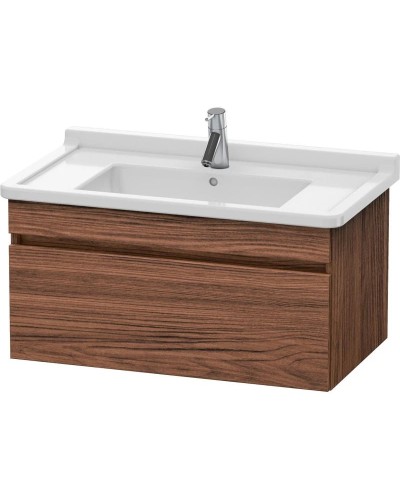 Тумба темный орех 80 см Duravit DuraStyle DS638802121