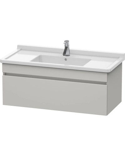 Тумба бетонно-серый матовый 100 см Duravit DuraStyle DS638900707