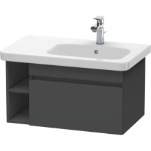 Тумба графит матовый 73 см Duravit DuraStyle DS639304949