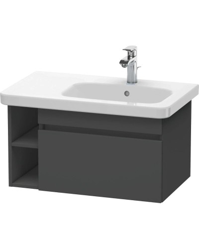Тумба графит матовый 73 см Duravit DuraStyle DS639304949