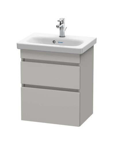 Тумба бетонно-серый матовый 50 см Duravit DuraStyle DS640300707